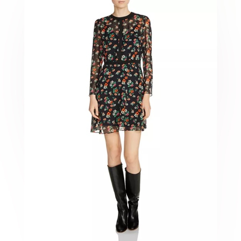 Maje Floral Dress
